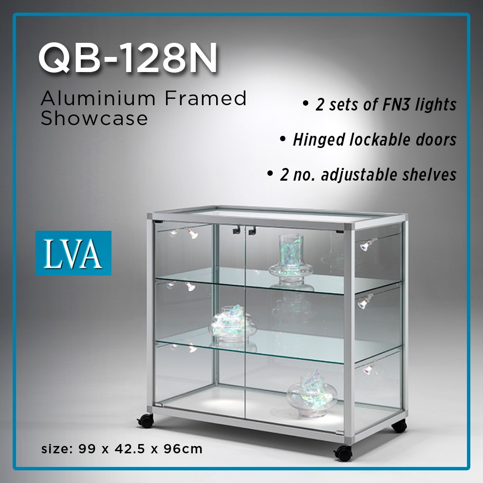 QB 128N Counter Display Showcase