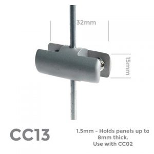CC13 Double Vertical Panel Holder