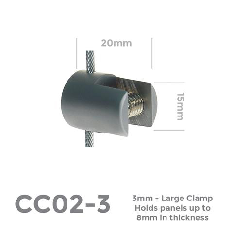 CC02-3 Large Cable Clamp