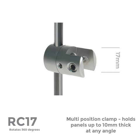 RC17 Multi Position Rotating 10mm Clamp