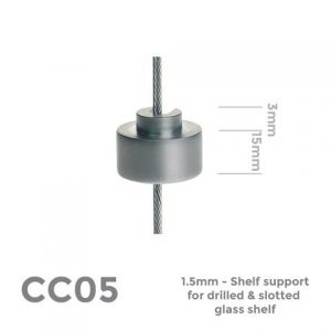 CC05 Shelf Support for Drilled Panel