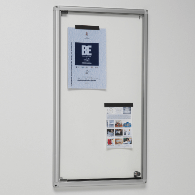 B158 Wall Mounted Information Display Cabinet