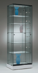 S3 Base Nova Frameless Glass Cabinet